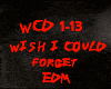 EDM-WISH I COULD FORGET