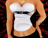 White Belted Corset