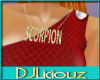 DJL-CustomNeckl Scorpion