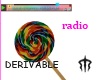 M! candy lollipop radio