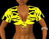 yellow tiger daisy top