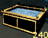 Black/Gold Hot Tub