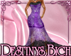 Designer Purple Dress
