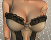 bronze bustier