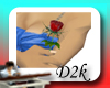 D2k-Handheld rose-Red