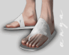 AV | SS24 White Sandals