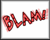 Blam Sticker