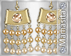 [M]Gold Earrings Derv