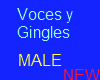 VOCES Y GINGLES MALE