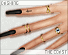 .Cst: Matte Nails+Rings.