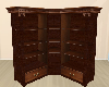 drk wood bookcase