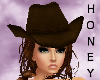 *h* Cowboy Hat Brown
