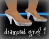 Diamond girl sandals