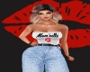 top Mam'zelle blanc