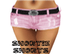 Shortie Shorts Pink