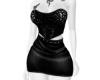 Black tatto corset set