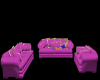 Pink n Gold Couch