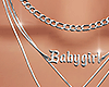 𝕯 Baby Silver Chains