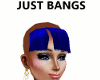 Just Bangs Blue