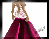 long pink dress