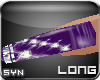 *SYN*DiamPurple*Nails-L