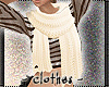 clothes - beige scarf
