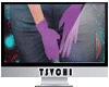 T.Purple Doc/nurs gloves