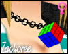 Rubik Necklace - Solved