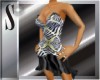 Dinora sexy zebra dress