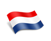 {P} Holland Flag Sticker