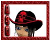 [DF]Red skull hat