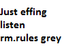 Fing listen Rm.rule grey