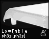:|~LowTable Cloth WH
