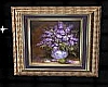Purple flowers Framed