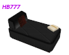 HB777 Patio Lounge Black