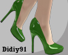 [AK] Green Heels