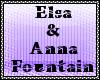 Elsa & Anna Fountain