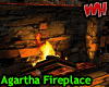 Agartha Cabin Fireplace