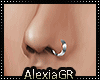 [A] Nose Ring L Silver