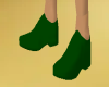 Green Christmas Shoes M