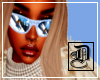 Blue Ski Sunglasses