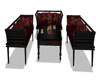 Red Dragon Couch Set