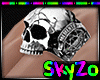 S - Skull Ring
