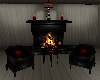 FIREPLACE with poses
