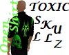 TOXIC SKULLZ Open Shirt