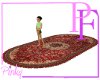 Red Persian [oblong rug]
