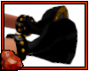 *C PVC Hoof Gloves Black