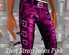 2hot Strap Jeans Pink