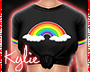 Rainbow Crop Top