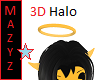 HB Yellow Angel Halo 3D